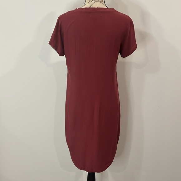 Anthropologie Cloth & Stone soft rayon t-shirt dress S - Picture 3 of 6